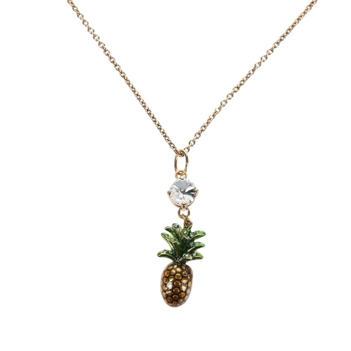 Miu Miu Necklace Metal Gold Tone Auth 196475V