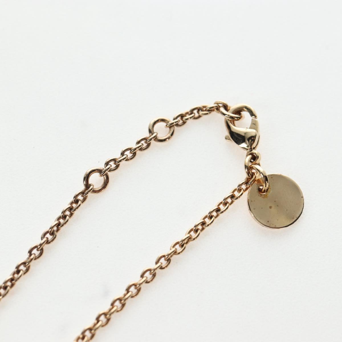Miu Miu Necklace Metal Gold Tone Auth 196475V