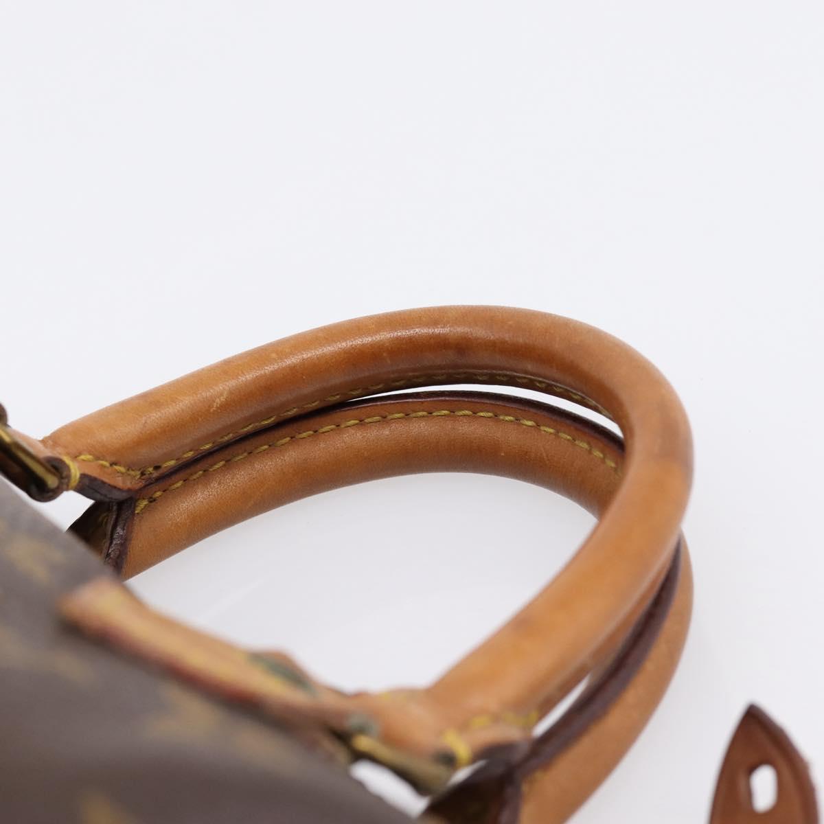 LOUIS VUITTON Monogram Mini Speedy Hand Bag M41534 LV Auth 196480