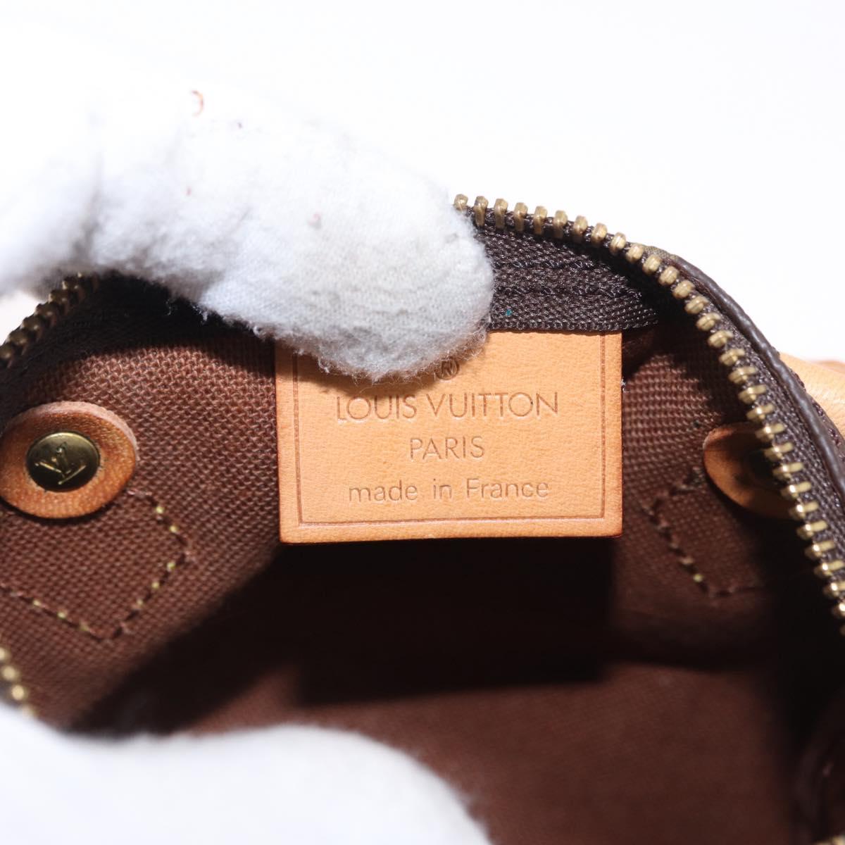 LOUIS VUITTON Monogram Mini Speedy Hand Bag M41534 LV Auth 196481V