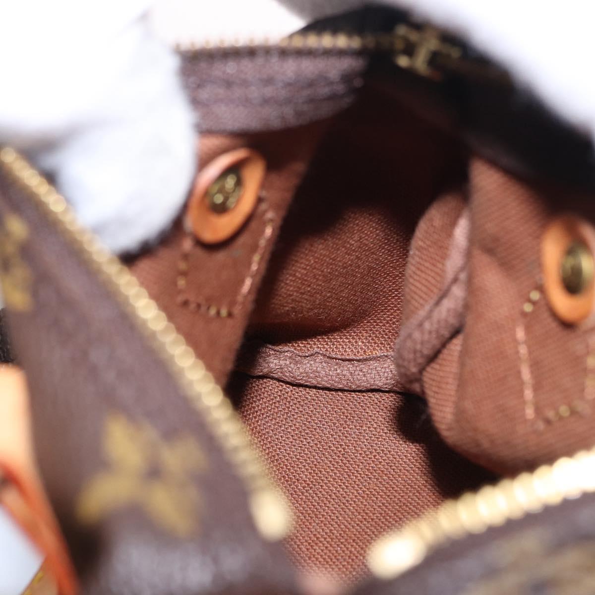 LOUIS VUITTON Monogram Mini Speedy Hand Bag M41534 LV Auth 196481V