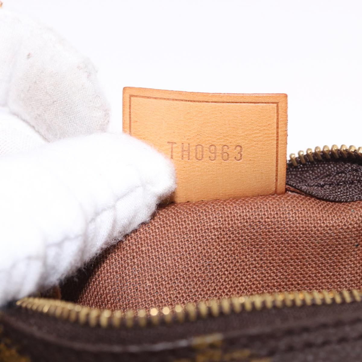 LOUIS VUITTON Monogram Mini Speedy Hand Bag M41534 LV Auth 196481V