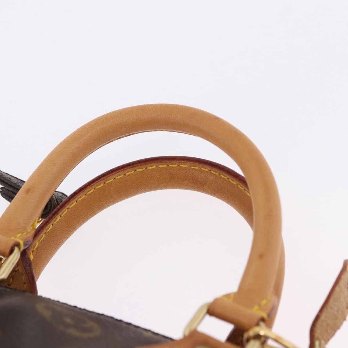LOUIS VUITTON Monogram Mini Speedy Hand Bag M41534 LV Auth 196481V