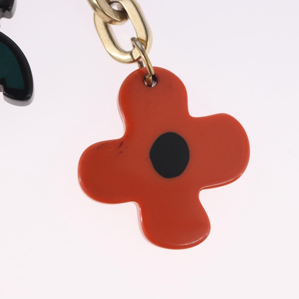 LOUIS VUITTON Porte Cles Eye All Key Holder metal Gold GA0131 LV Auth 196487V