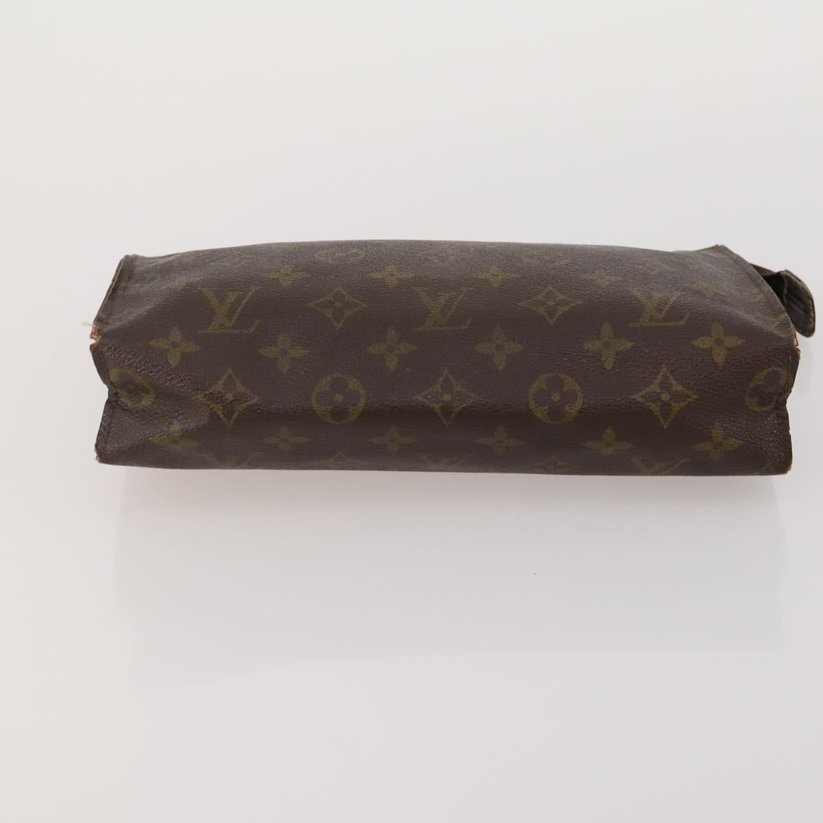LOUIS VUITTON Monogram Poche Toilette 26 Pouch 3 Set M47542 LV Auth 196565