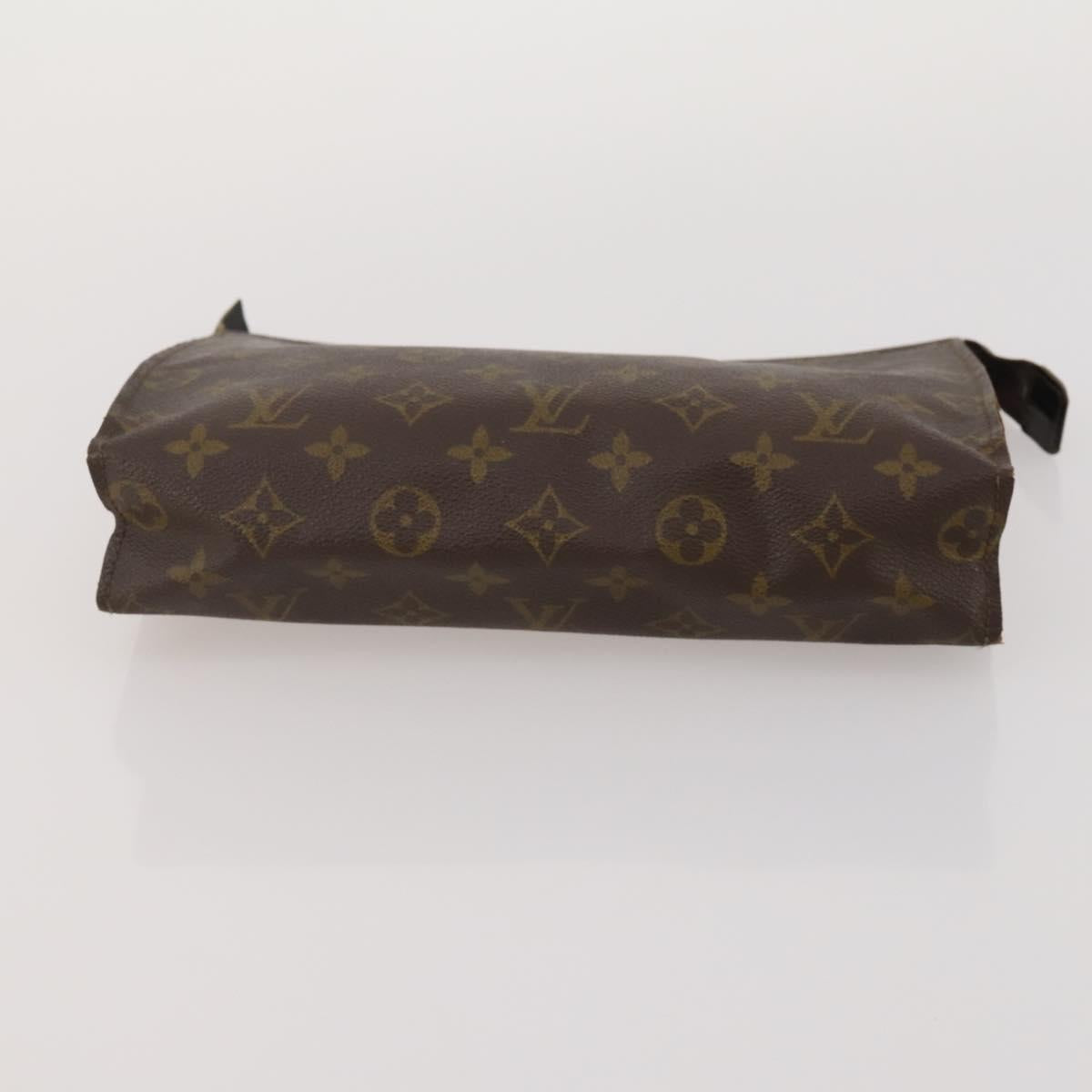 LOUIS VUITTON Monogram Poche Toilette 26 Pouch 3 Set M47542 LV Auth 196565