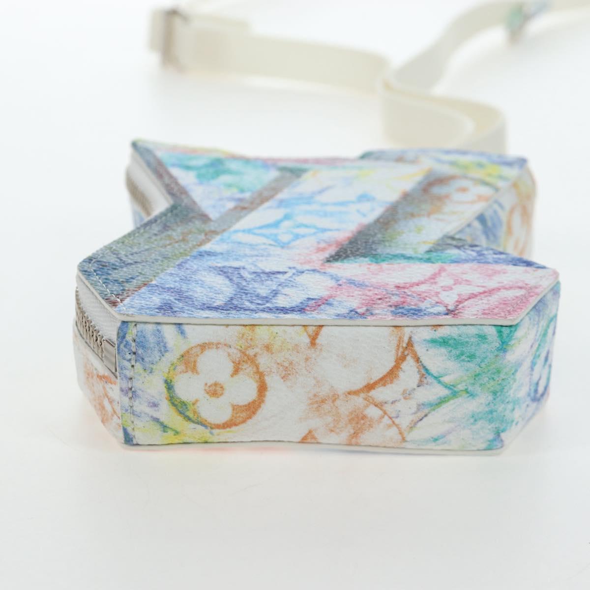 LOUIS VUITTON Monogram Pastel Colors LV Block Multicolor M57277 Auth 196587SAM