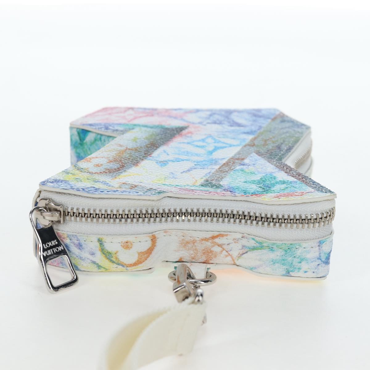 LOUIS VUITTON Monogram Pastel Colors LV Block Multicolor M57277 Auth 196587SAM