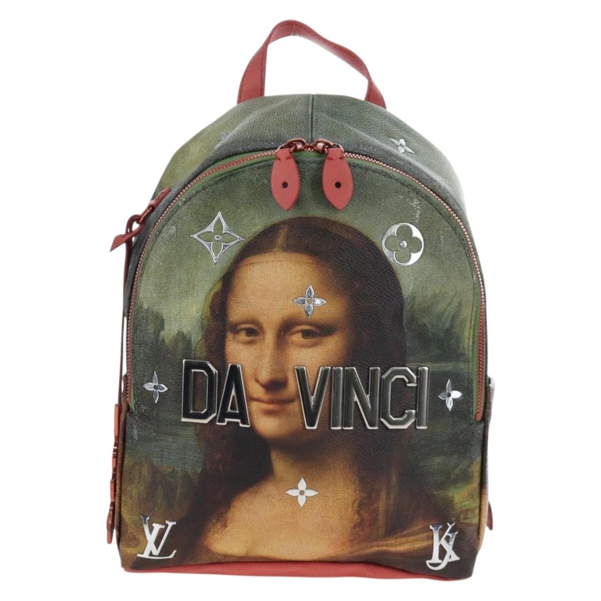 LOUIS VUITTON Masters Collection Da Vinci Palm Springs M43375 LV Auth 196590A