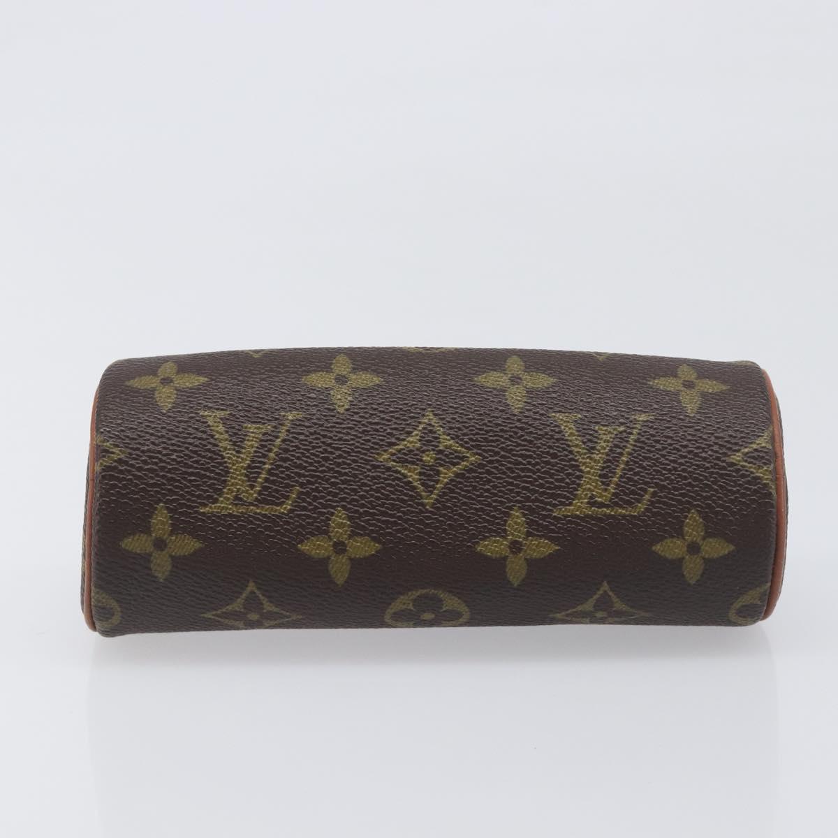 LOUIS VUITTON Monogram Papillon Pouch LV Auth 196594