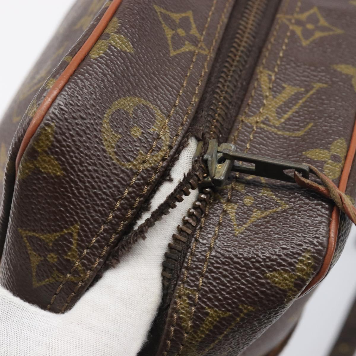 LOUIS VUITTON Monogram Marceau Shoulder Bag M40264 LV Auth 196614