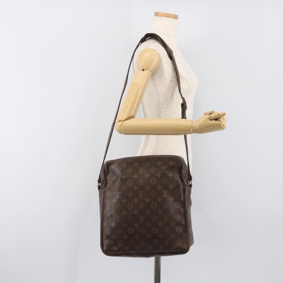 LOUIS VUITTON Monogram Marceau Shoulder Bag M40264 LV Auth 196614