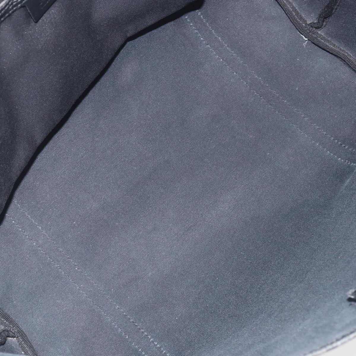 GUCCI GG Supreme Tote Bag PVC White Gold 197953 Auth 196619