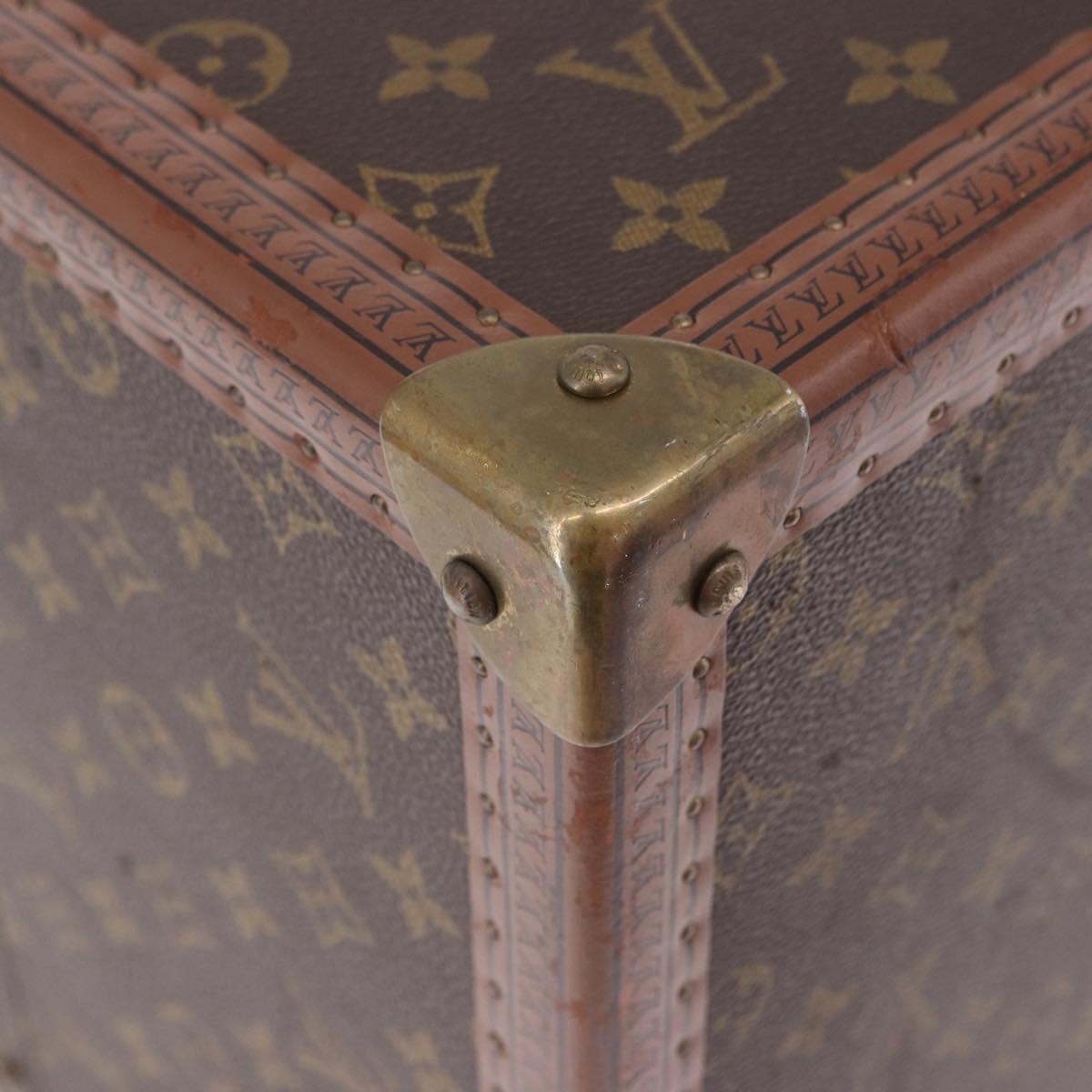 LOUIS VUITTON Monogram Boite Flacon Hand Bag M21828 LV Auth 196661