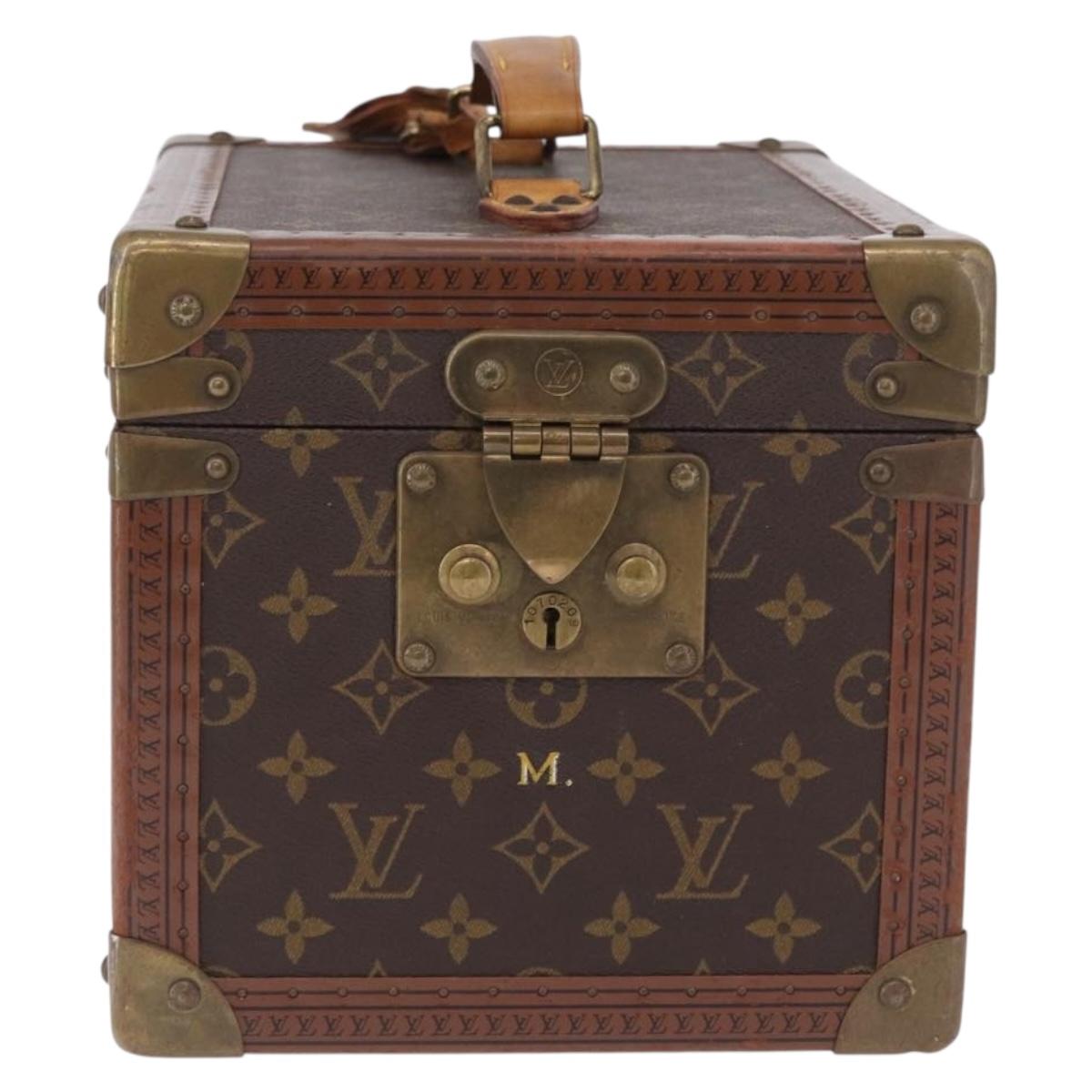 LOUIS VUITTON Monogram Boite Flacon Hand Bag M21828 LV Auth 196661