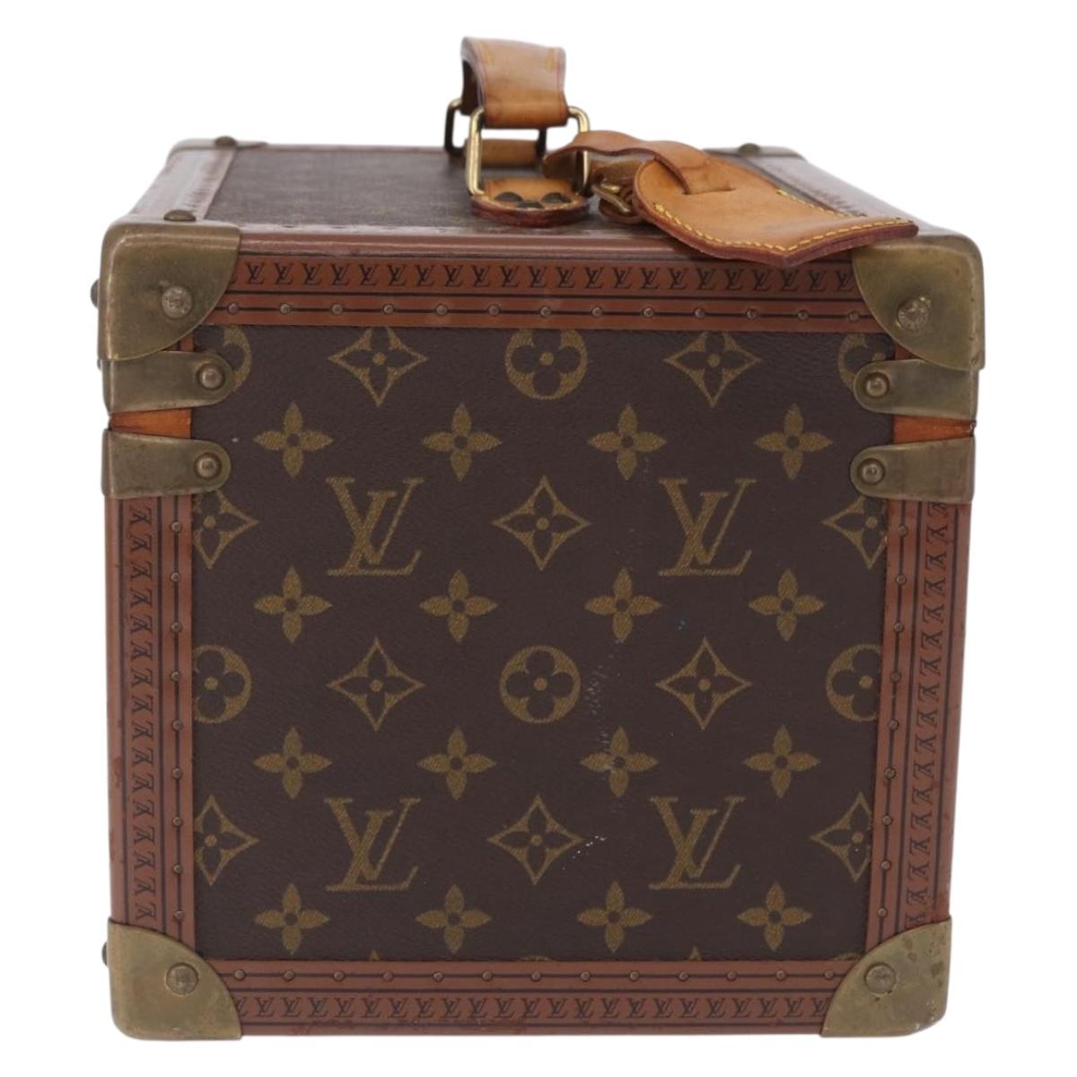 LOUIS VUITTON Monogram Boite Flacon Hand Bag M21828 LV Auth 196661