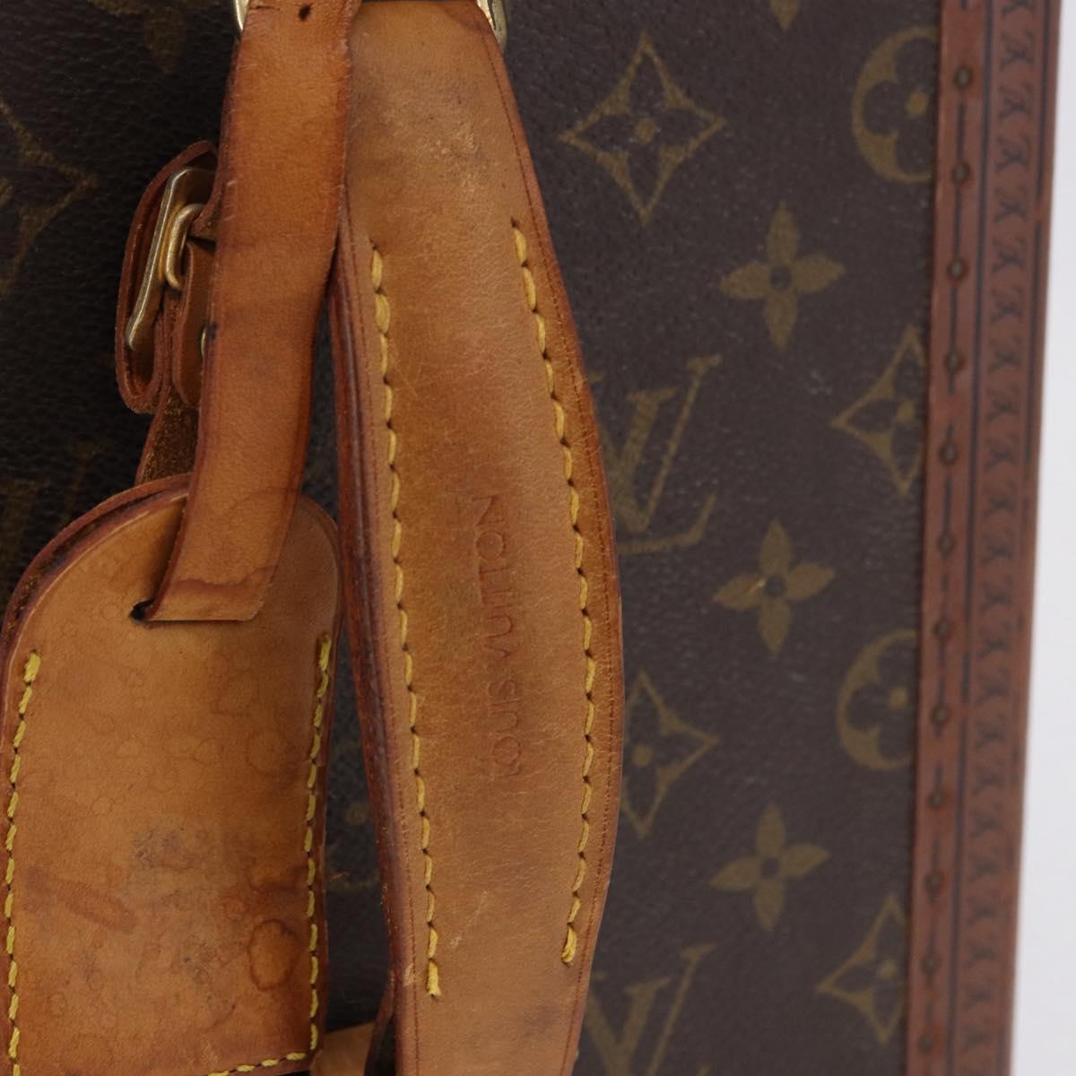 LOUIS VUITTON Monogram Boite Flacon Hand Bag M21828 LV Auth 196661