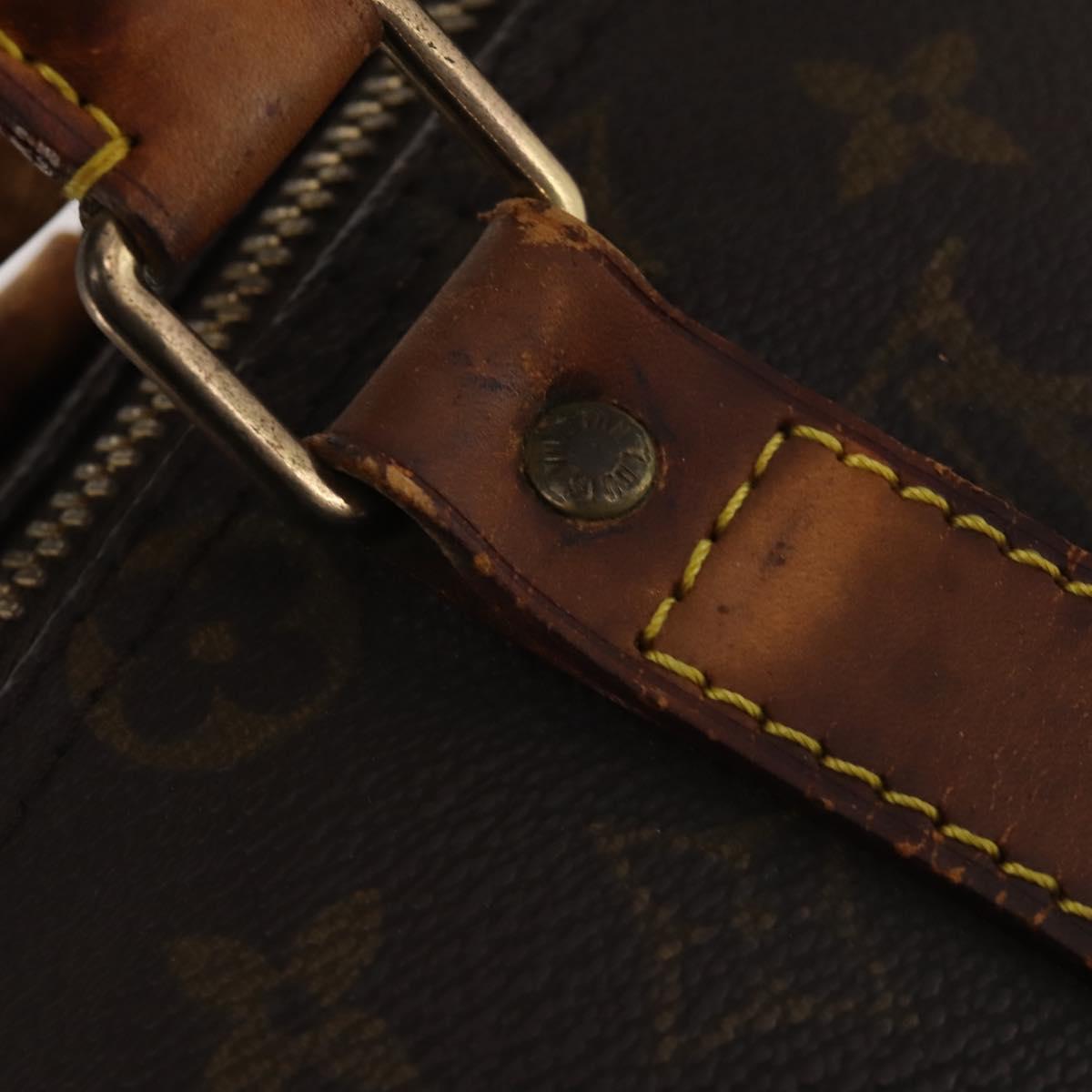 LOUIS VUITTON Monogram Keepall 45 Boston Bag M41428 LV Auth 196676