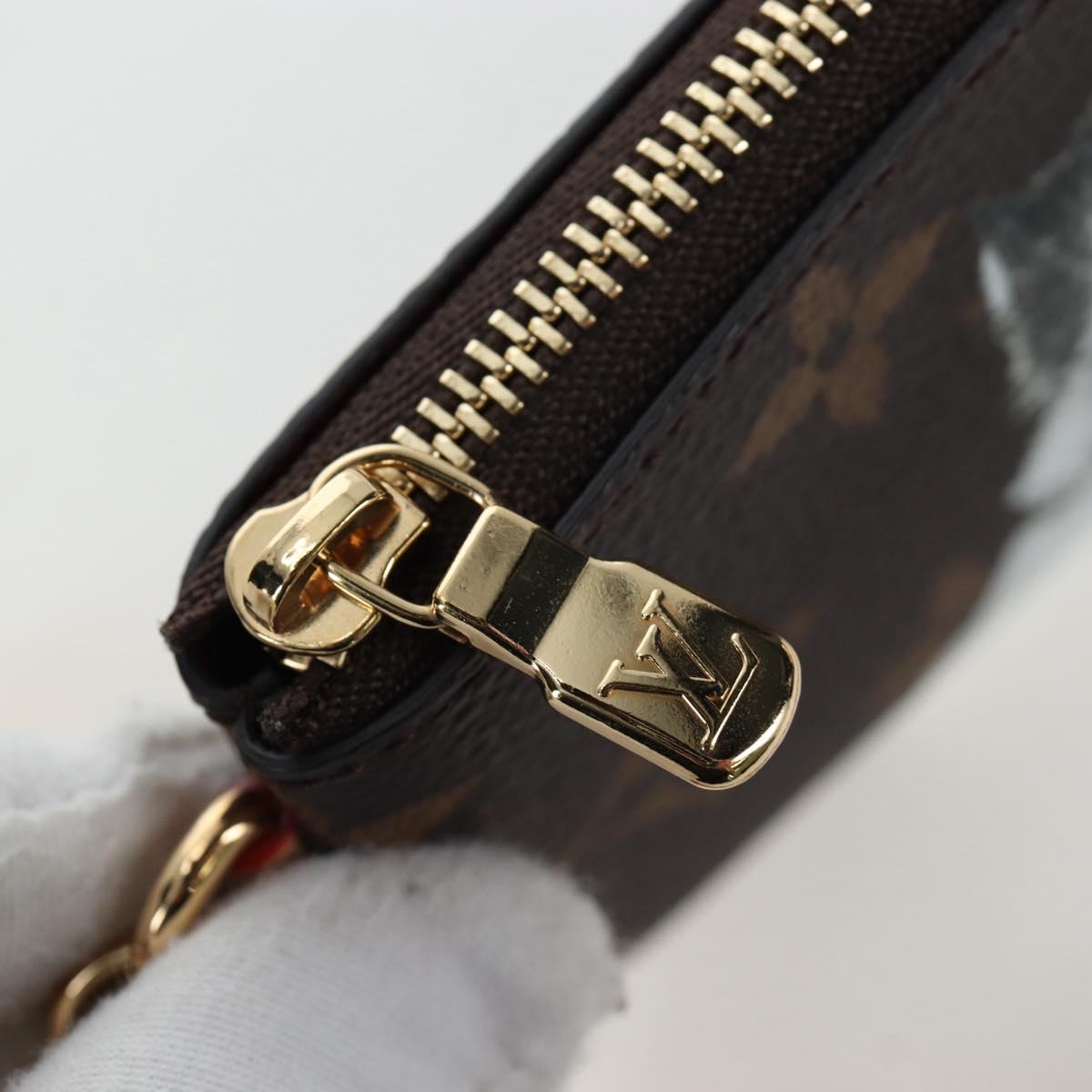 LOUIS VUITTON Catgram Phone Holder Cell M25919 LV Auth 196691SM