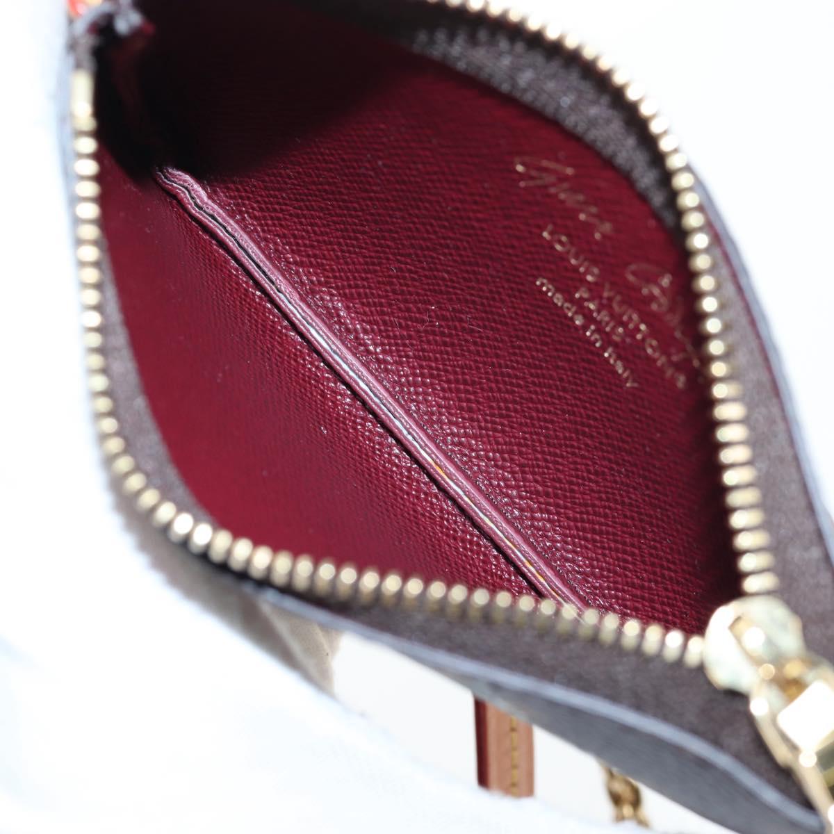 LOUIS VUITTON Catgram Phone Holder Cell M25919 LV Auth 196691SM