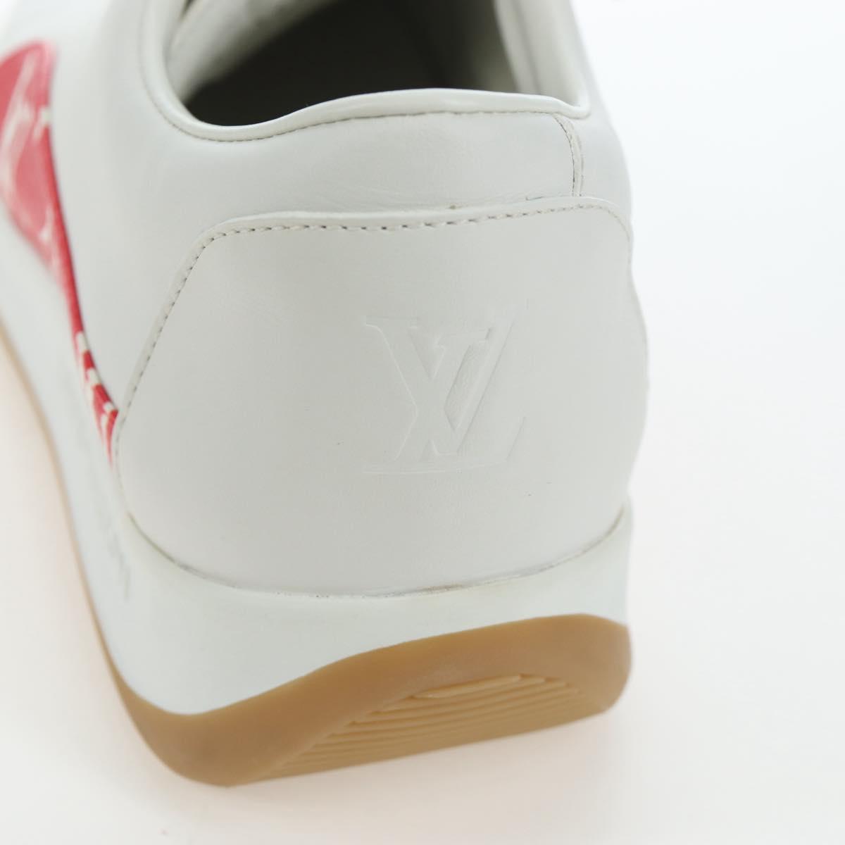 LOUIS VUITTON Monogram LV x Supreme Runaway Sneakers 1A3EQ5 LV Auth 196704M