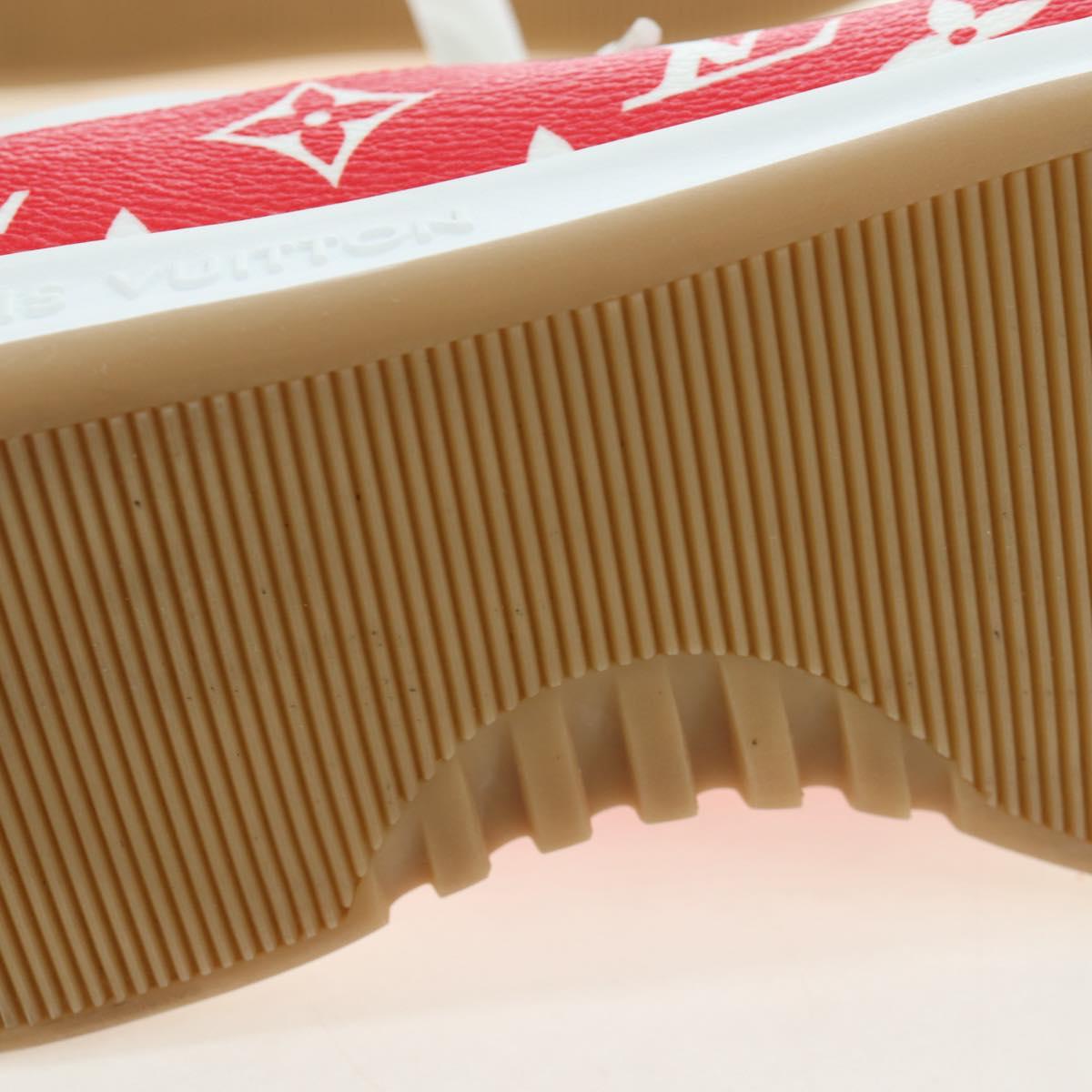LOUIS VUITTON Monogram LV x Supreme Runaway Sneakers 1A3EQ5 LV Auth 196704M