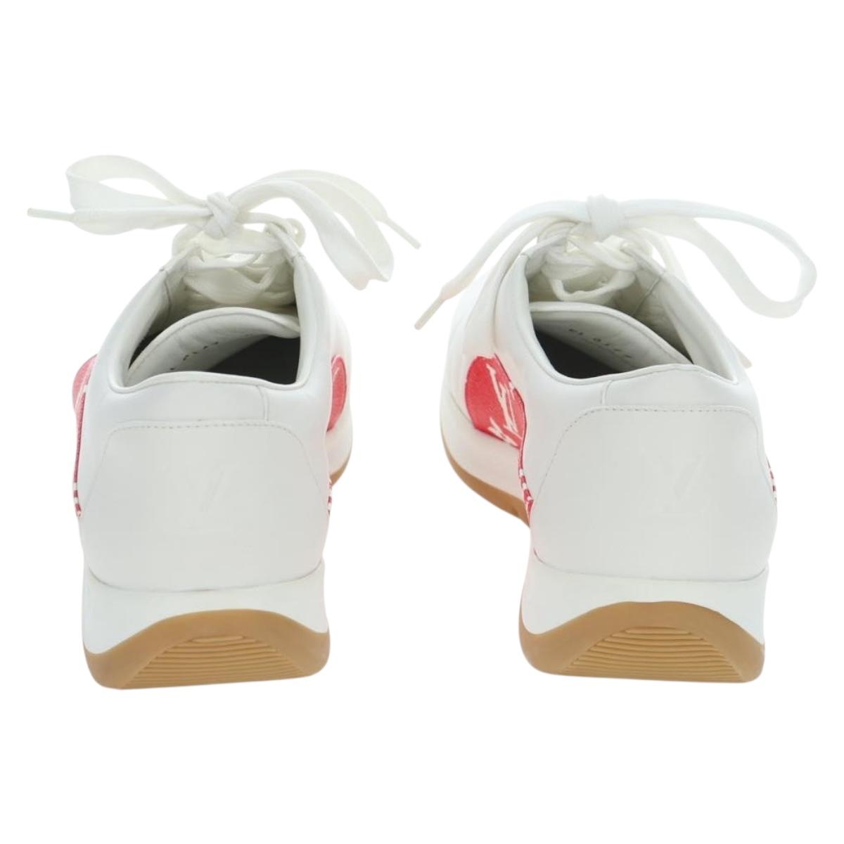 LOUIS VUITTON Monogram LV x Supreme Runaway Sneakers 1A3EQ5 LV Auth 196704M