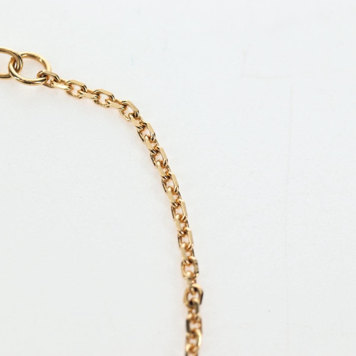 Christian Dior Bracelet Metal Gold Tone Auth 196710M