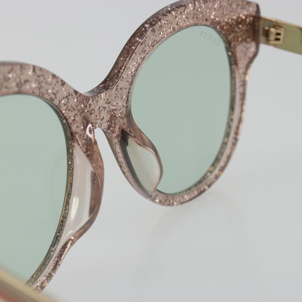 GUCCI Sunglasses Metal Pink Gold GG0282SA Auth 196713M