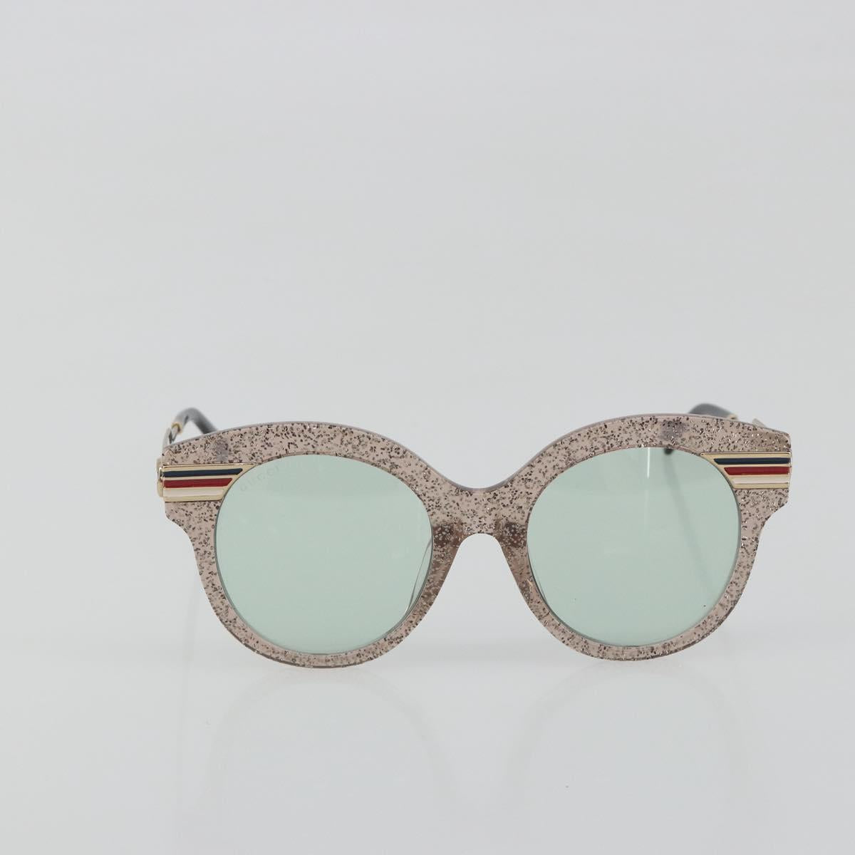 GUCCI Sunglasses Metal Pink Gold GG0282SA Auth 196713M