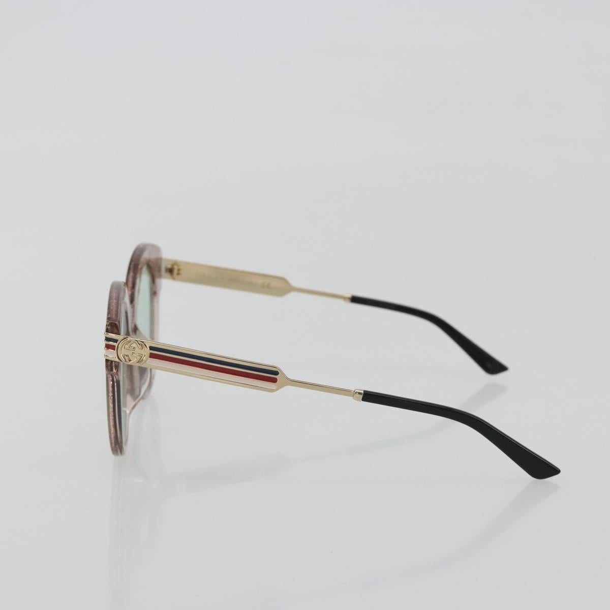 GUCCI Sunglasses Metal Pink Gold GG0282SA Auth 196713M