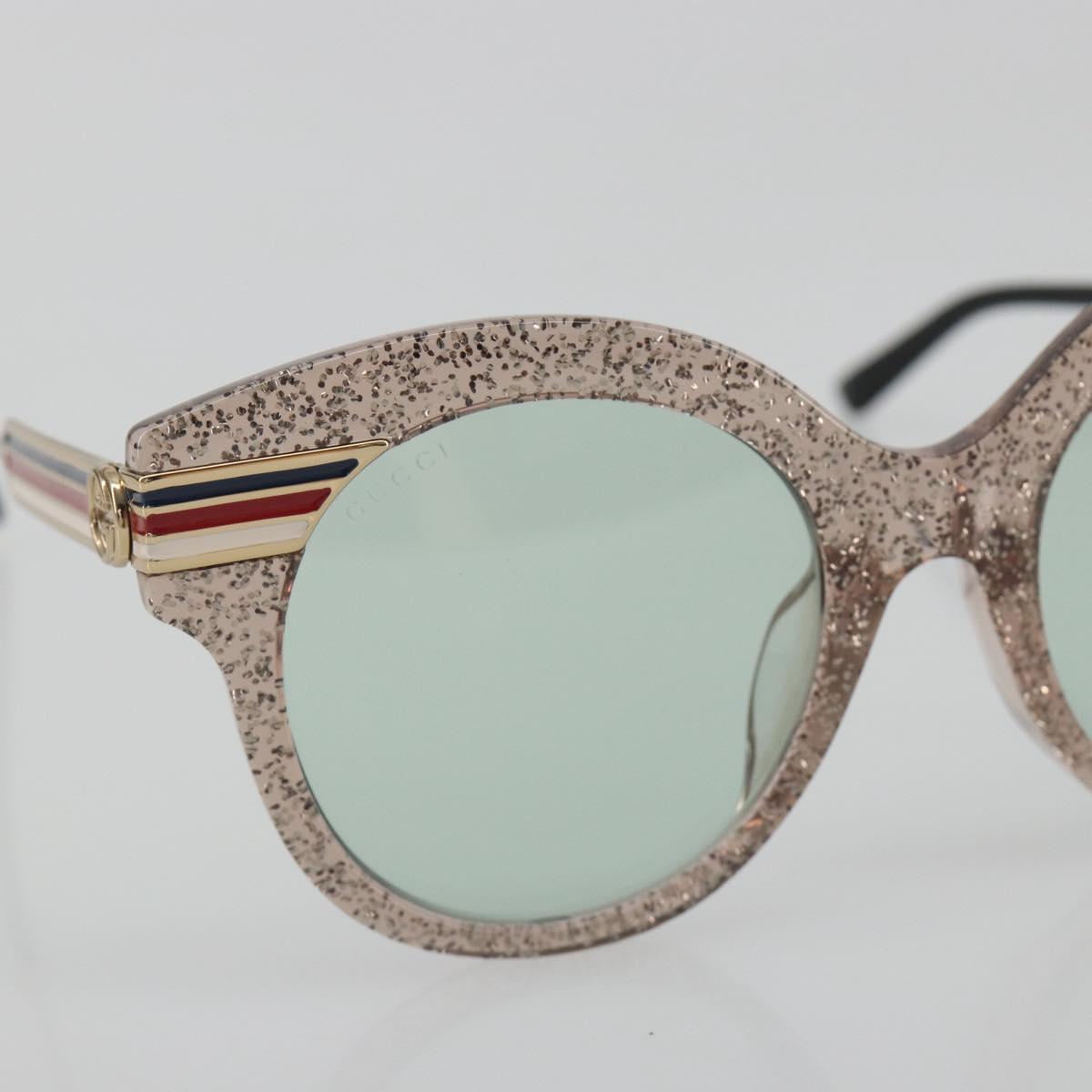 GUCCI Sunglasses Metal Pink Gold GG0282SA Auth 196713M