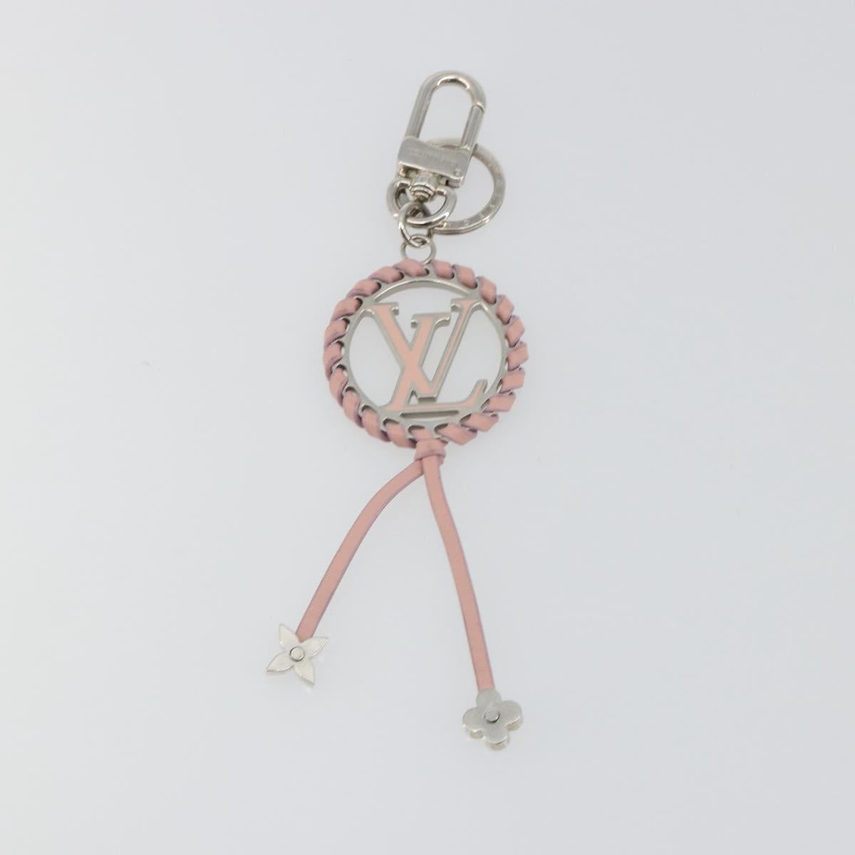 LOUIS VUITTON Porte Cles Berry Charm metal Brown M63081 LV Auth 196721M