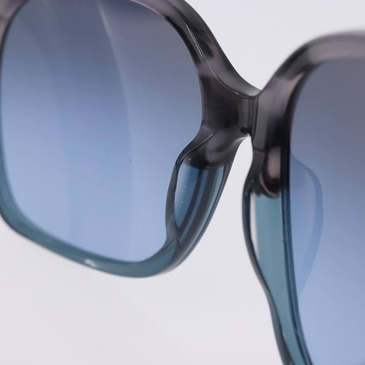 PRADA Sunglasses Plastic Blue Gold Auth 196723