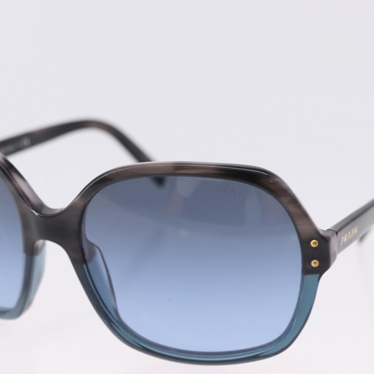 PRADA Sunglasses Plastic Blue Gold Auth 196723