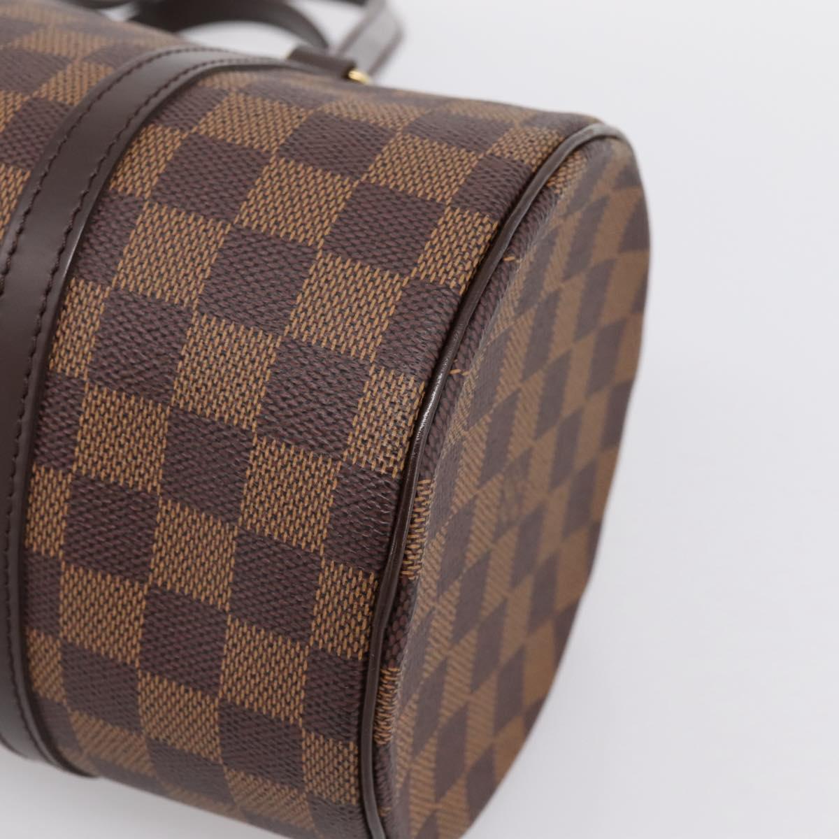 LOUIS VUITTON Damier Ebene Papillon 30 Hand Bag N51303 LV Auth 196760V