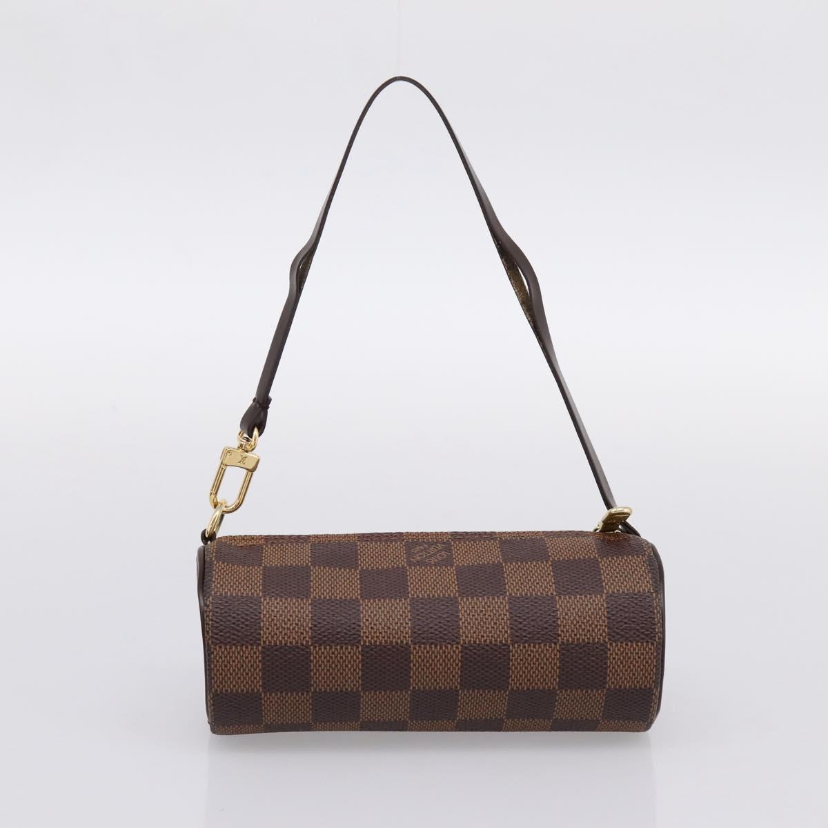 LOUIS VUITTON Damier Ebene Papillon 30 Hand Bag N51303 LV Auth 196760V