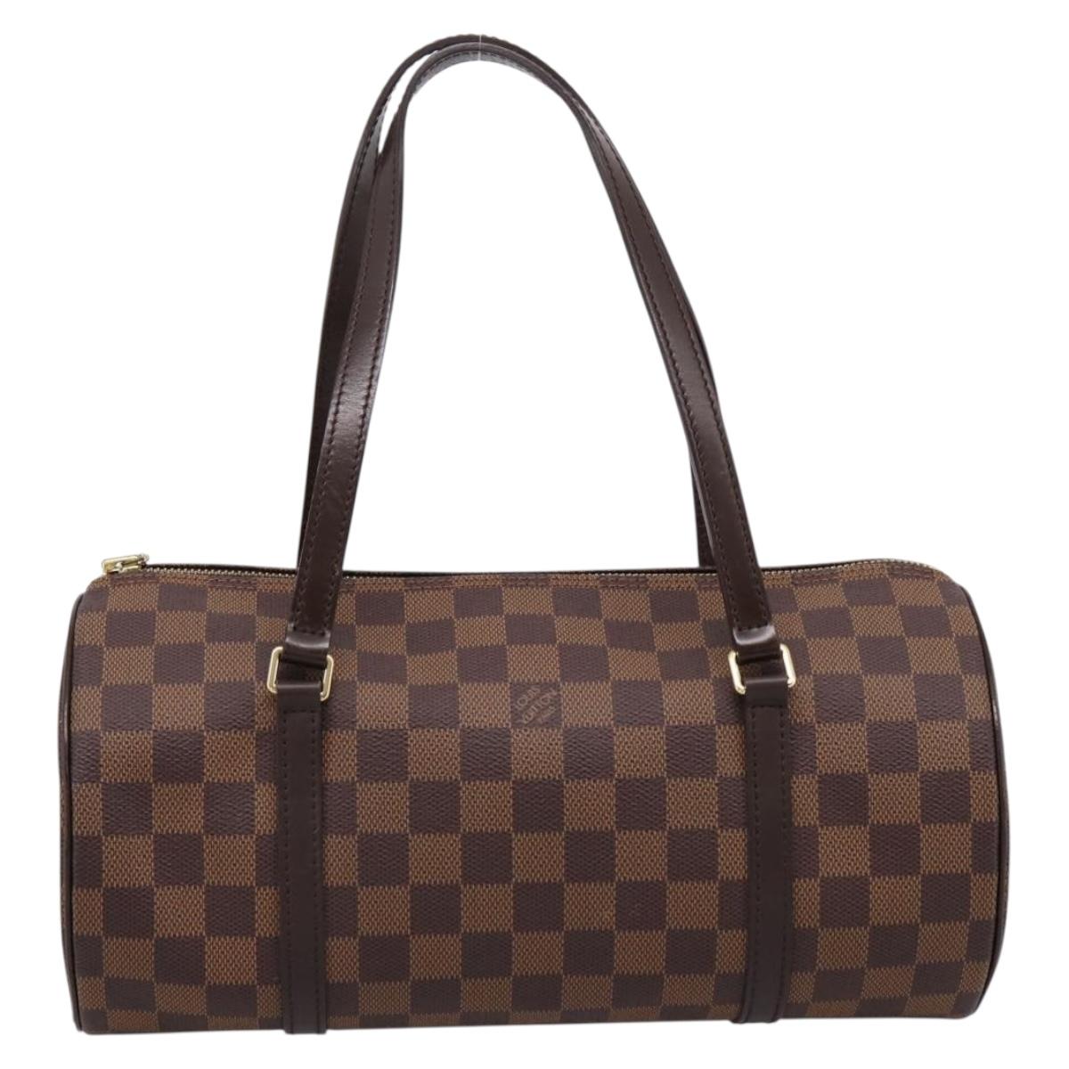 LOUIS VUITTON Damier Ebene Papillon 30 Hand Bag N51303 LV Auth 196760V