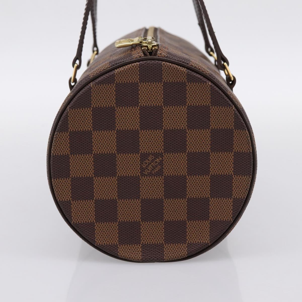 LOUIS VUITTON Damier Ebene Papillon 30 Hand Bag N51303 LV Auth 196760V