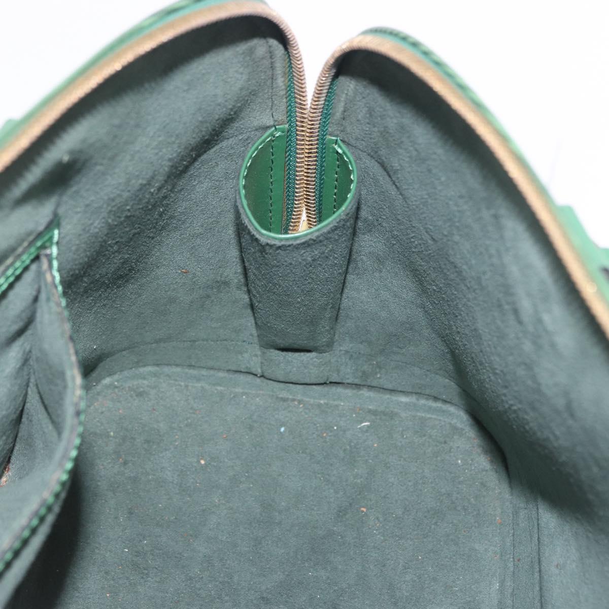 LOUIS VUITTON Epi Alma Hand Bag Borneo Green M52144 LV Auth 196763V