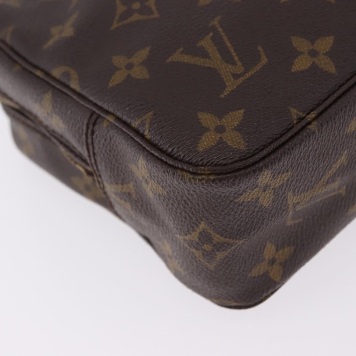 LOUIS VUITTON Monogram Trousse Toilette 23 Clutch Bag M47524 LV Auth 196775A