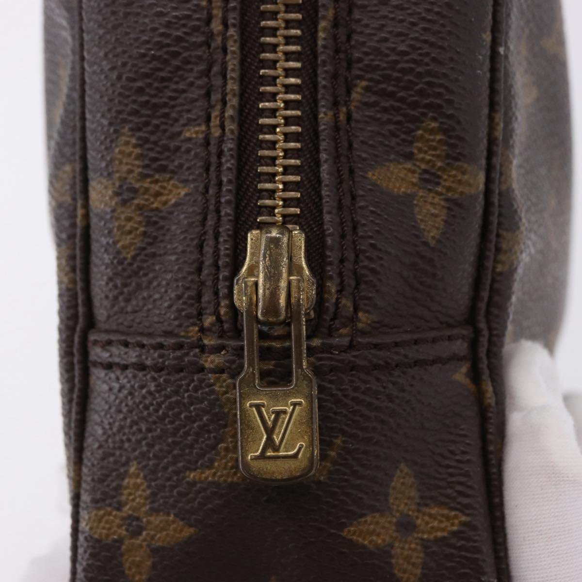 LOUIS VUITTON Monogram Trousse Toilette 23 Clutch Bag M47524 LV Auth 196775A