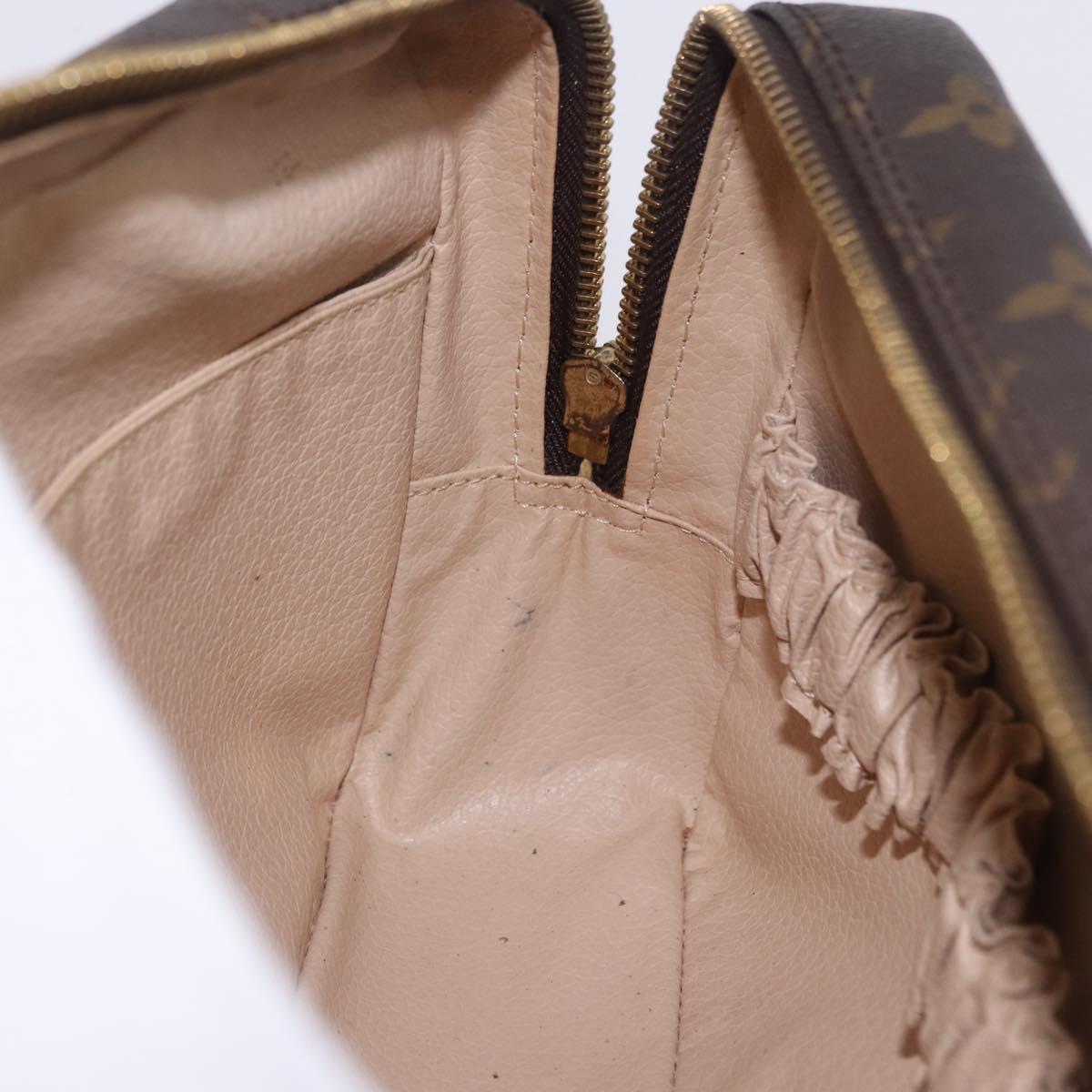 LOUIS VUITTON Monogram Trousse Toilette 23 Clutch Bag M47524 LV Auth 196775A