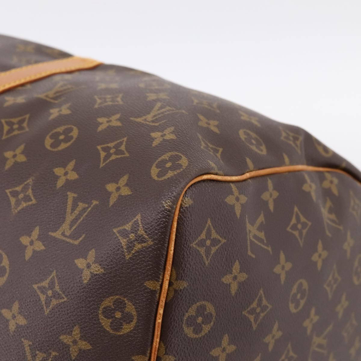 LOUIS VUITTON Monogram Keepall 50 Boston Bag M41426 LV Auth 196778
