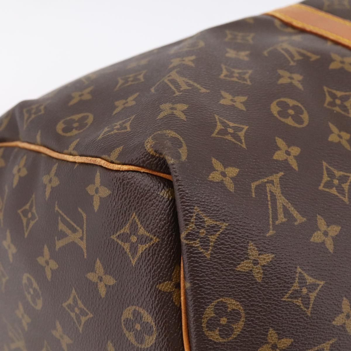LOUIS VUITTON Monogram Keepall 50 Boston Bag M41426 LV Auth 196778