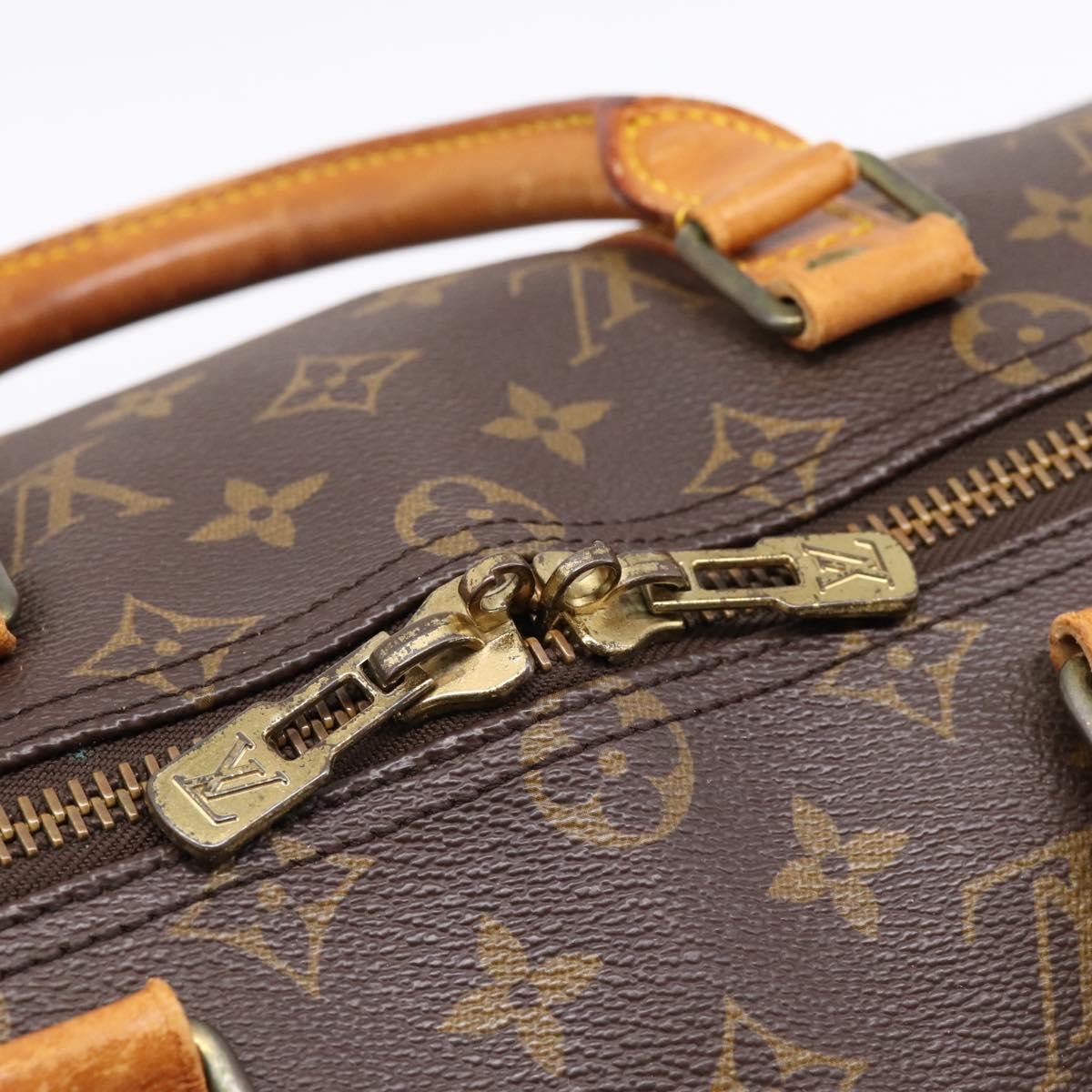 LOUIS VUITTON Monogram Keepall 50 Boston Bag M41426 LV Auth 196778