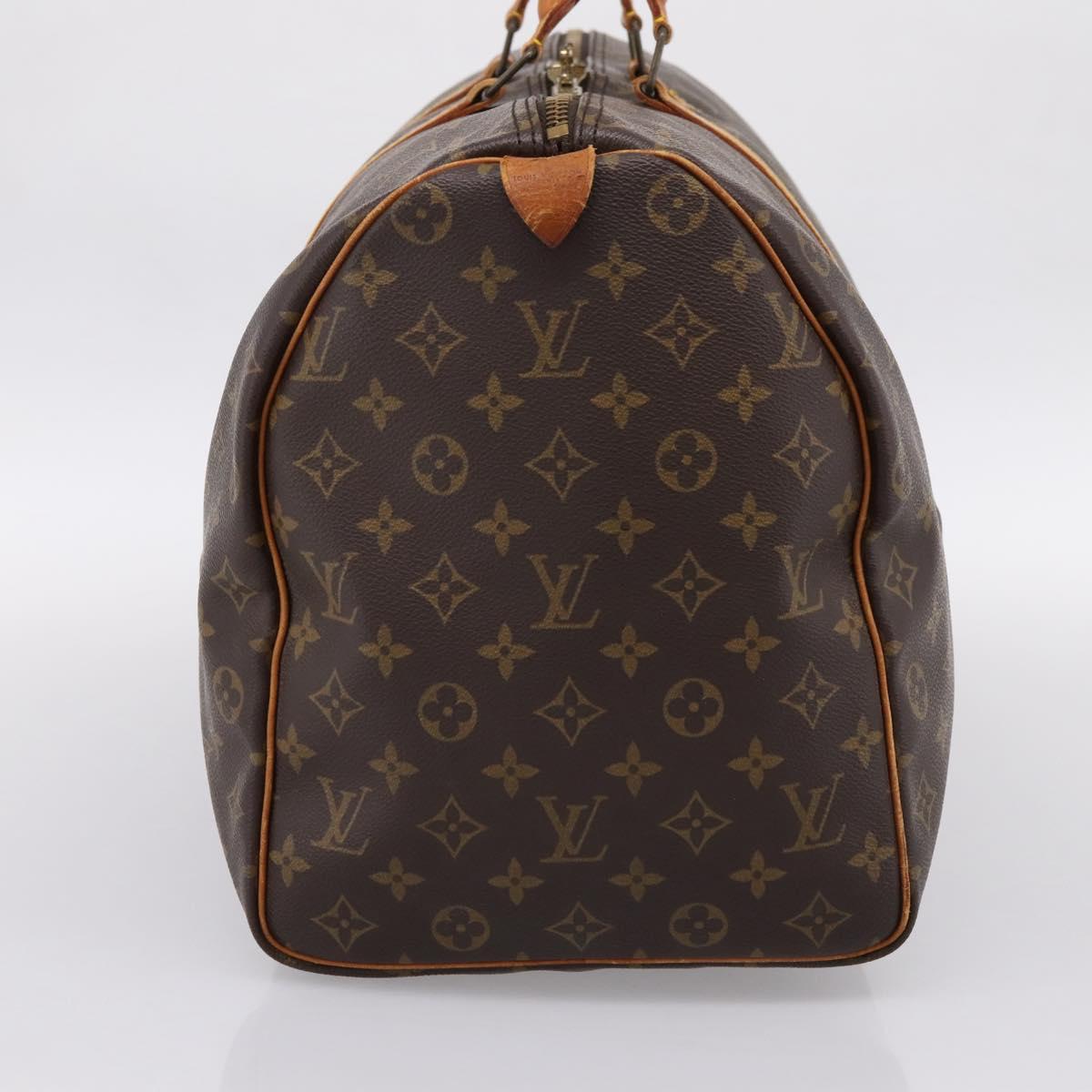 LOUIS VUITTON Monogram Keepall 50 Boston Bag M41426 LV Auth 196778
