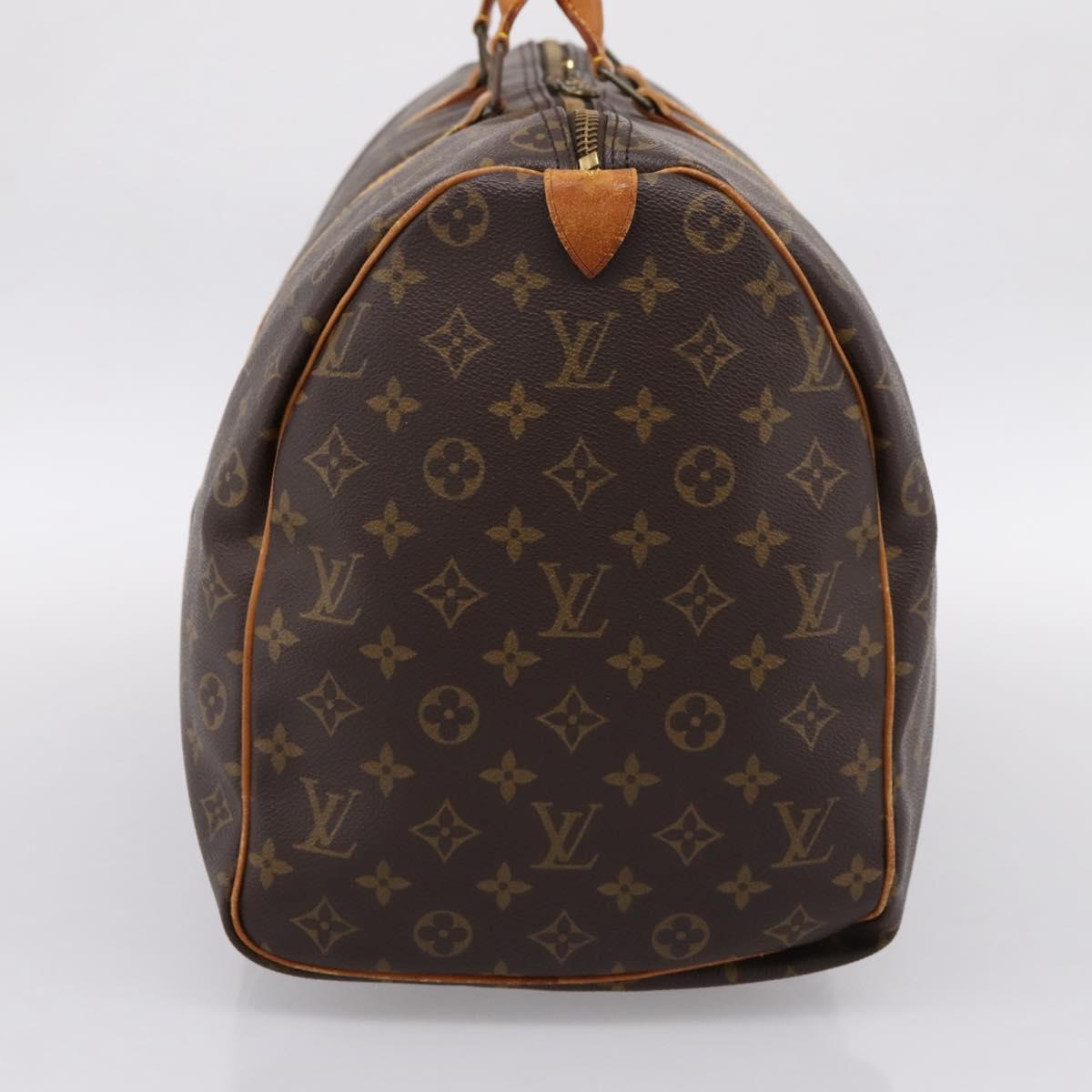 LOUIS VUITTON Monogram Keepall 50 Boston Bag M41426 LV Auth 196778