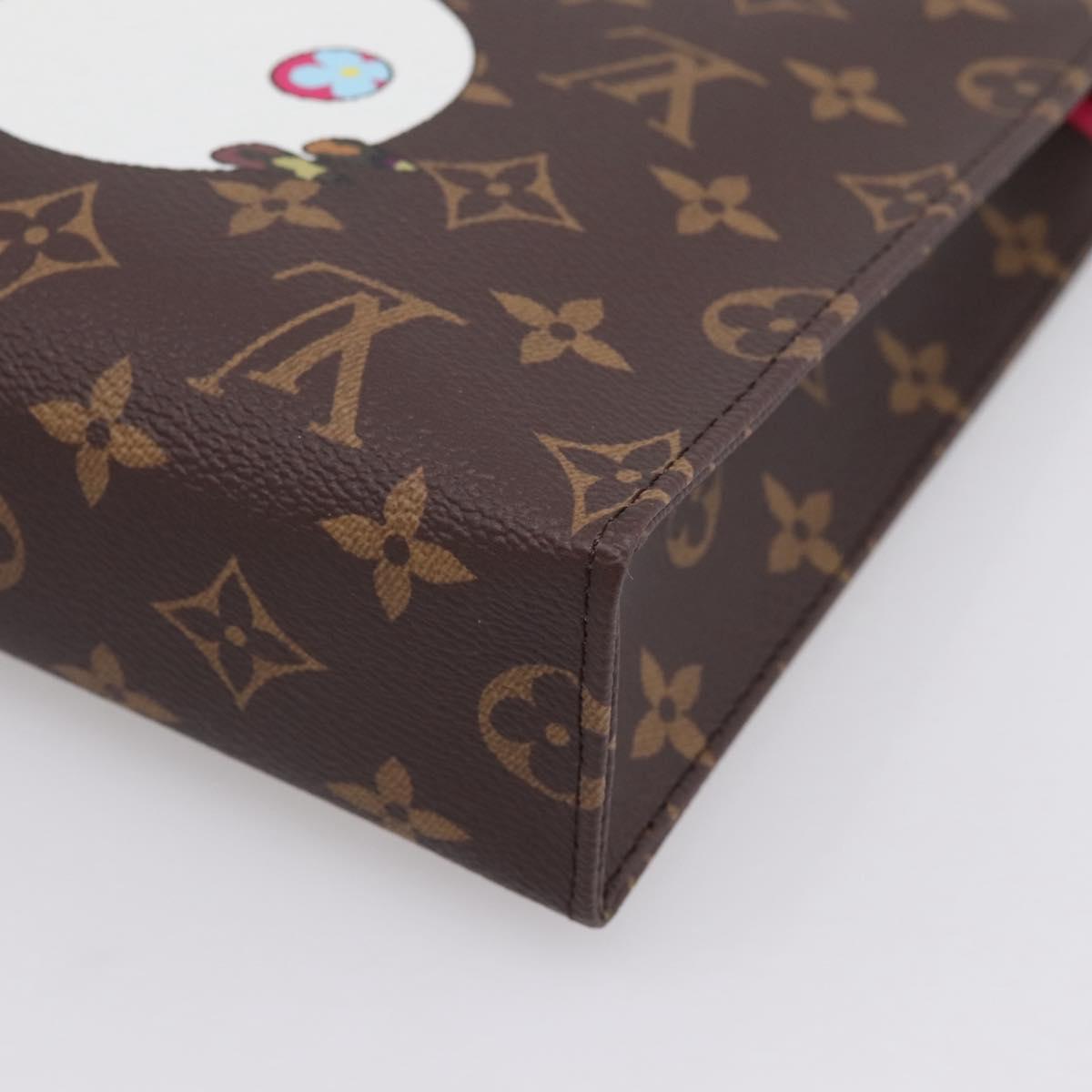 LOUIS VUITTON Monogram Panda Trio Posh Toilette Bag M13762 LV Auth 196797SM
