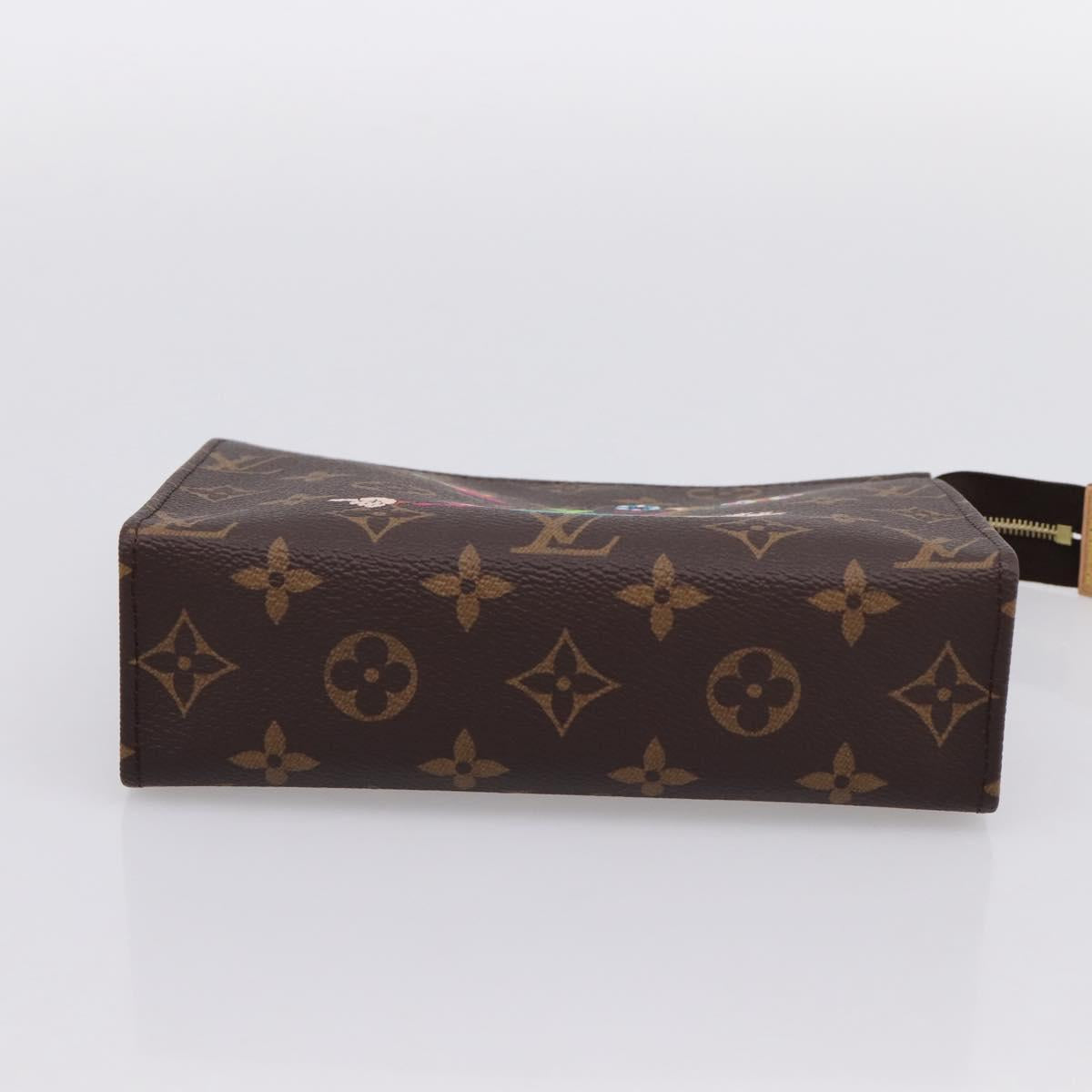 LOUIS VUITTON Monogram Panda Trio Posh Toilette Bag M13762 LV Auth 196797SM